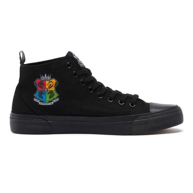 Akedo x Harry Potter Badges High Top - All Black