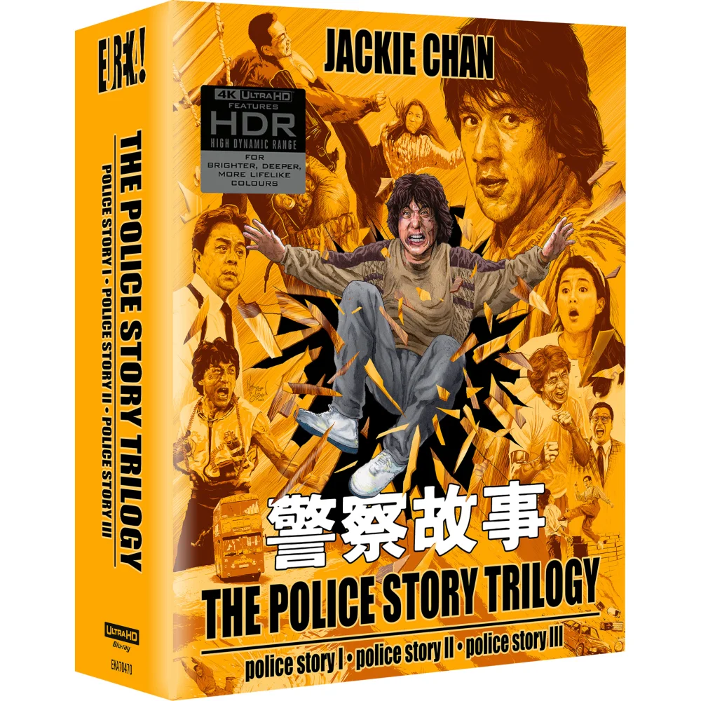The Police Story Trilogy (Eureka Classics) Limited Edition 3-Disc 4K Ultra HD Blu-Ray Bild 1