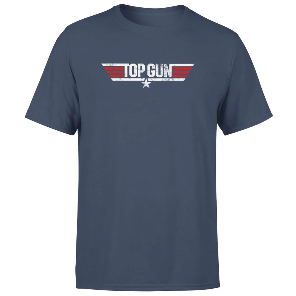 Top Gun Classic Logo Unisex T-Shirt - Navy - S Bild 1