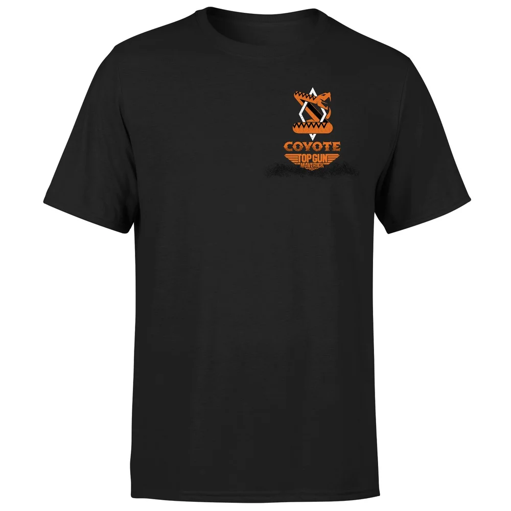 Top Gun Team Coyote Unisex T-Shirt - Black - S Bild 1