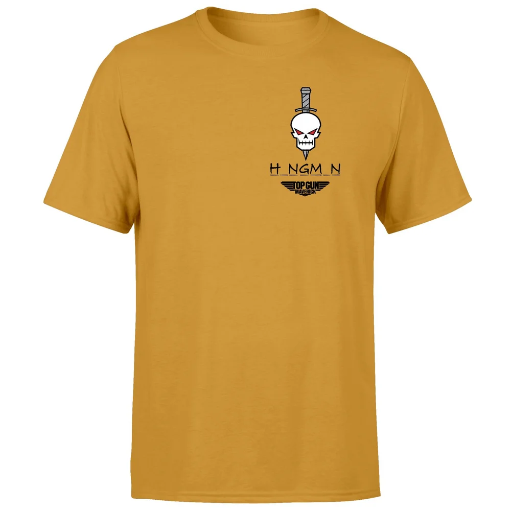 Top Gun Team Hangman Unisex T-Shirt - Mustard - L Bild 1