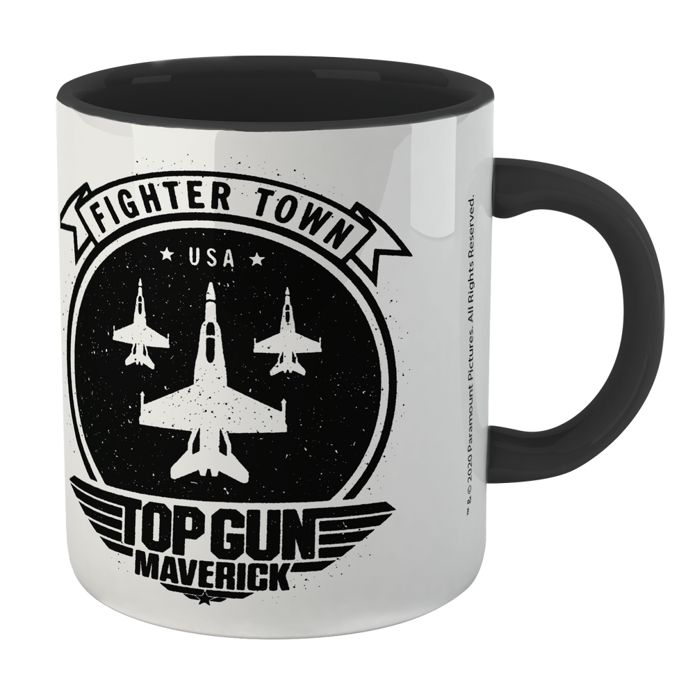 Top Gun Maverick Fighter Town USA Mug - Black Bild 1