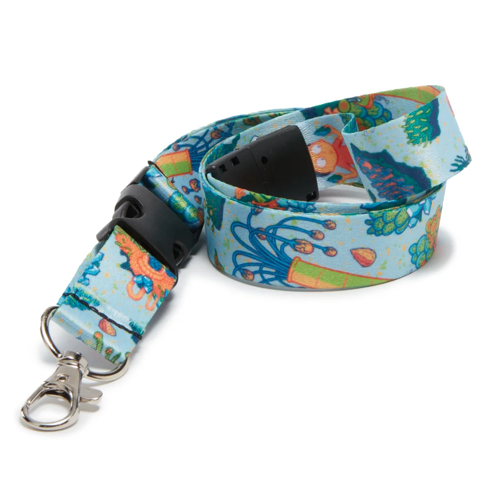 Akedo x Rick And Morty Tropiverse Lanyard Bild 1
