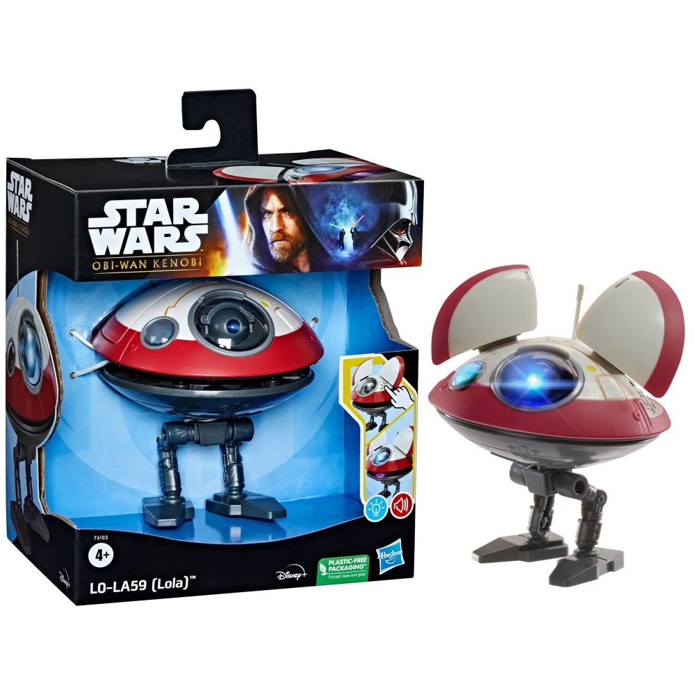 Hasbro Star Wars: Obi-Wan Kenobi Electronic Figure LO-LA59 (Lola) 13 cm Bild 1