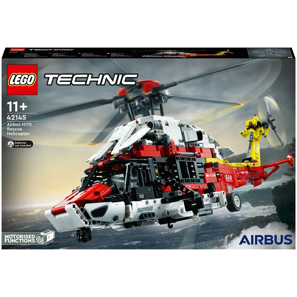 LEGO Technic: Airbus H175 Rettungshubschrauber Modellbausatz (42145) Bild 1