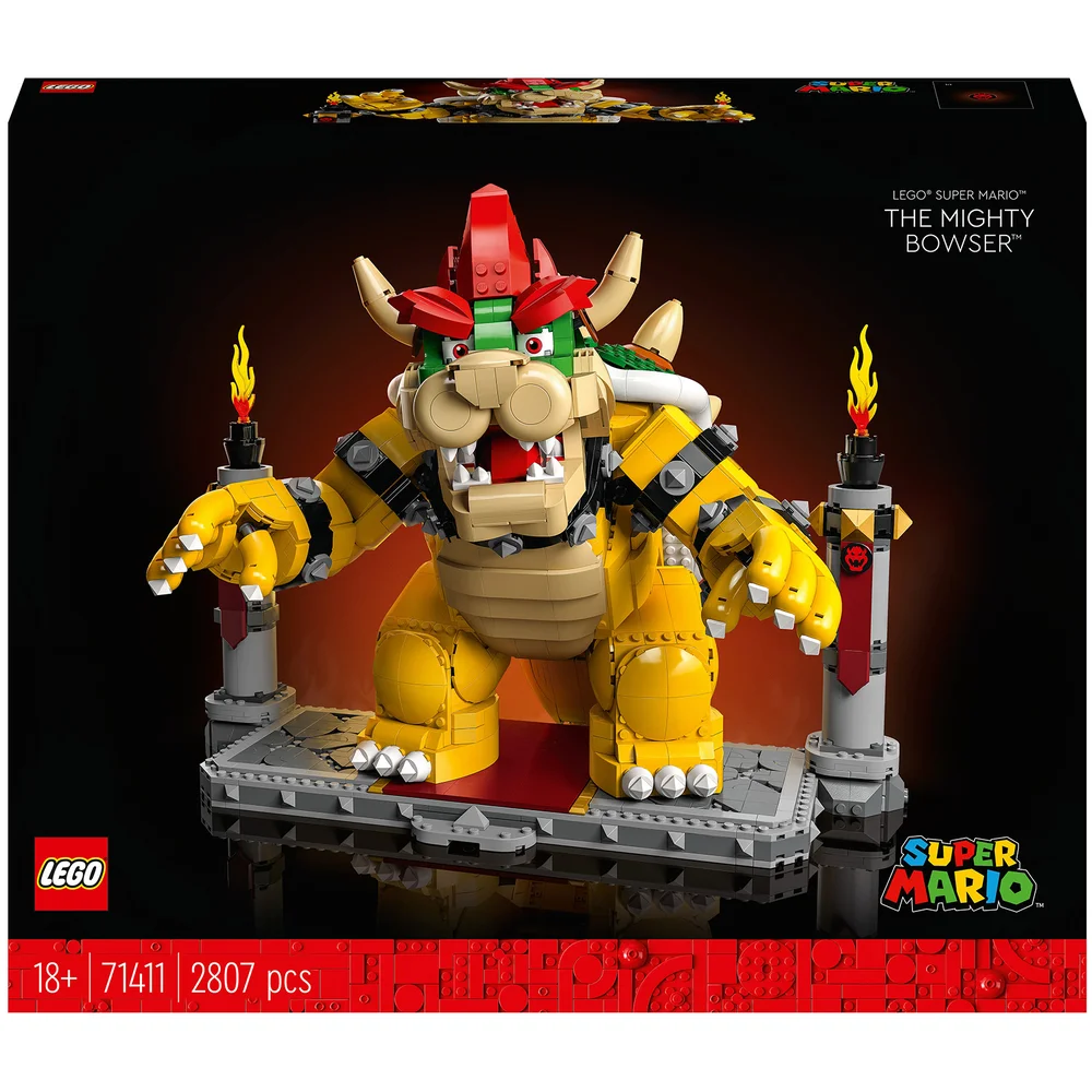 LEGO Super Mario Der mächtige Bowser, 3D-Modell-Bausatz zum Sammeln (71411) Bild 1