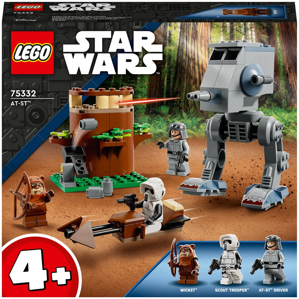 LEGO Star Wars: AT-ST, Set für Kinder ab 4 Jahren mit Minifiguren (75332) Bild 1