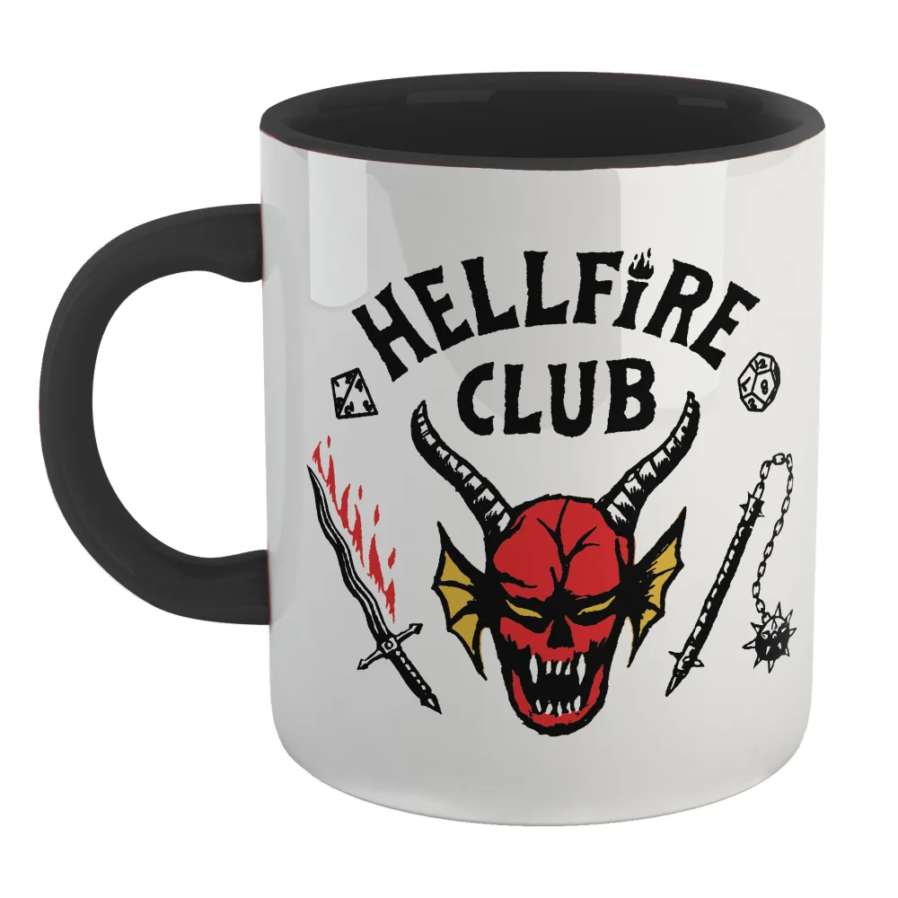 Stranger Things Hellfire Club Mug - Black Bild 1