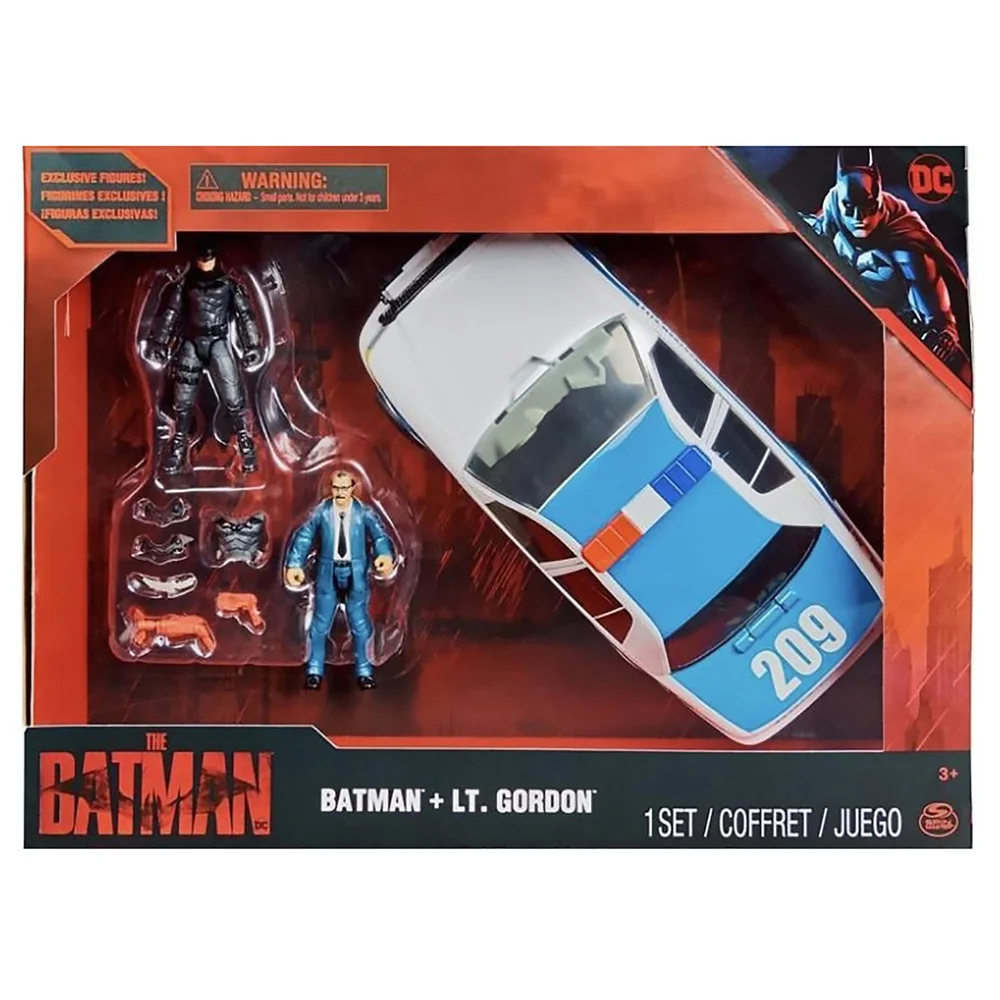 Spin Master The Batman Batman & Lt. Gordon 4 Inch Action Figure Box Set Bild 1