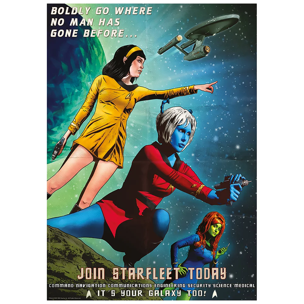 Fanattik Star Trek Limited Edition Art Print Bild 1