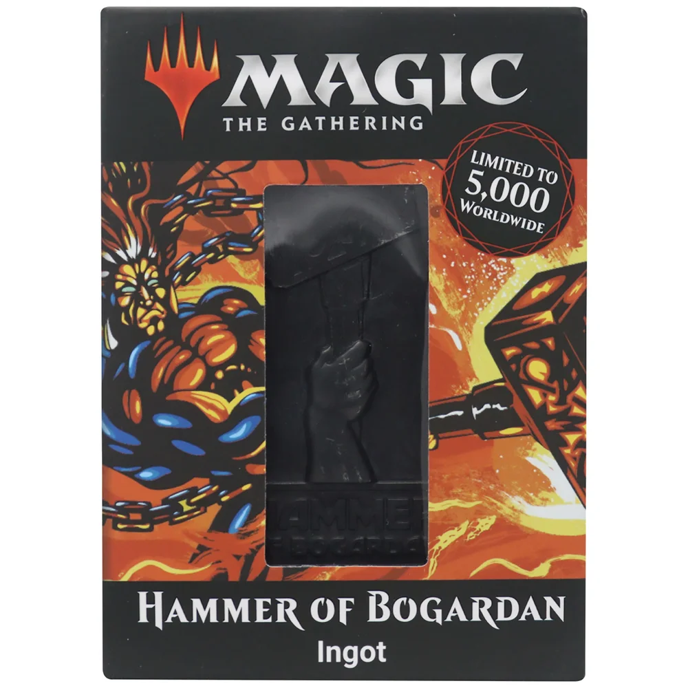 Fanattik Magic the Gathering Limited Edition Hammer of Borgardan Metal Ingot Bild 1