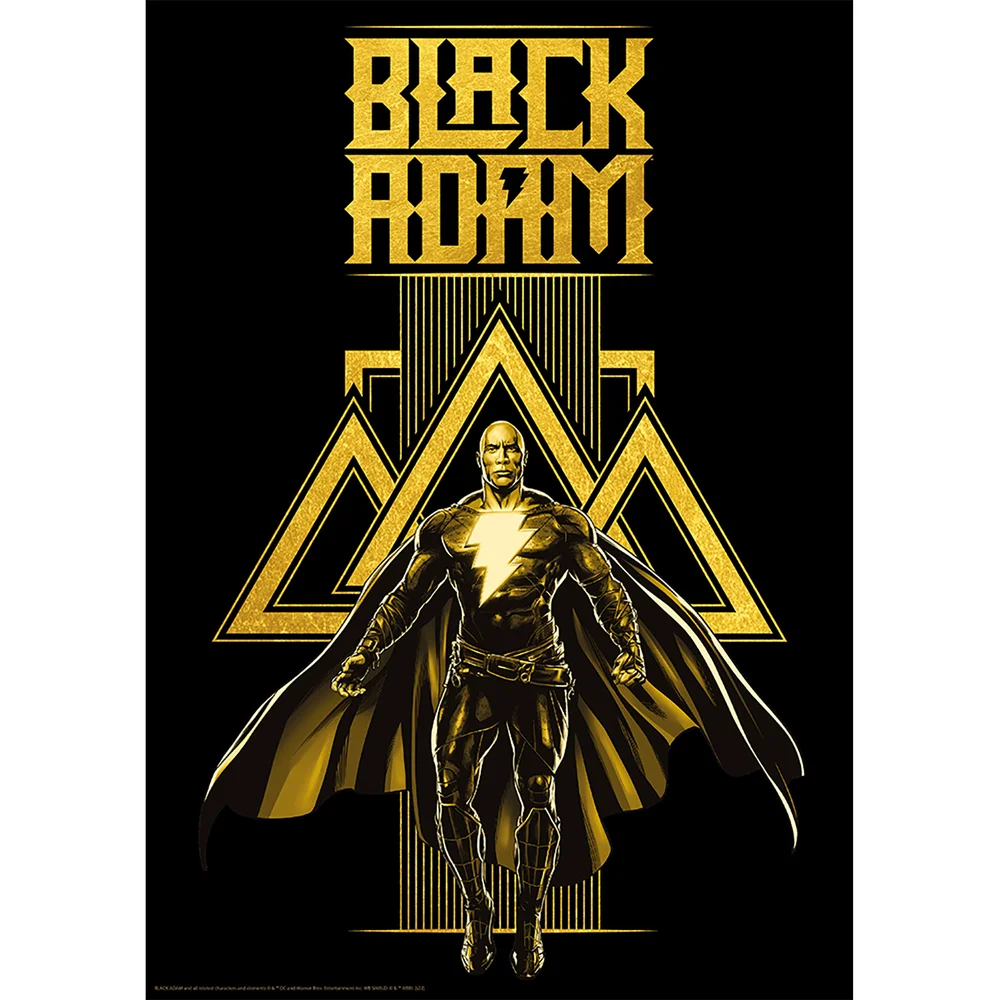 Fanattik Black Adam Limited Edition Art Print Bild 1