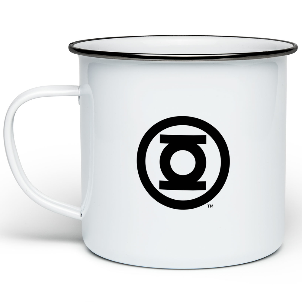 Green Lantern Logo Enamel Mug - White Bild 1