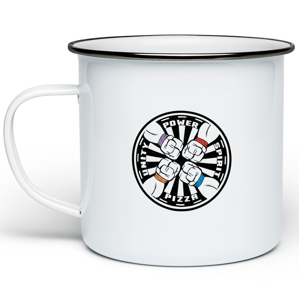 Teenage Mutant Ninja Turtles Mutated In 1984 Enamel Mug - White Bild 1