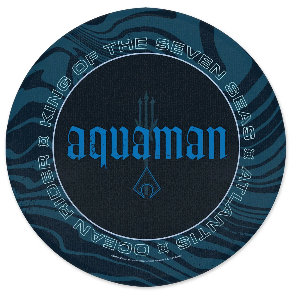 Aquaman Ocean Raider Round Bath Mat Bild 1