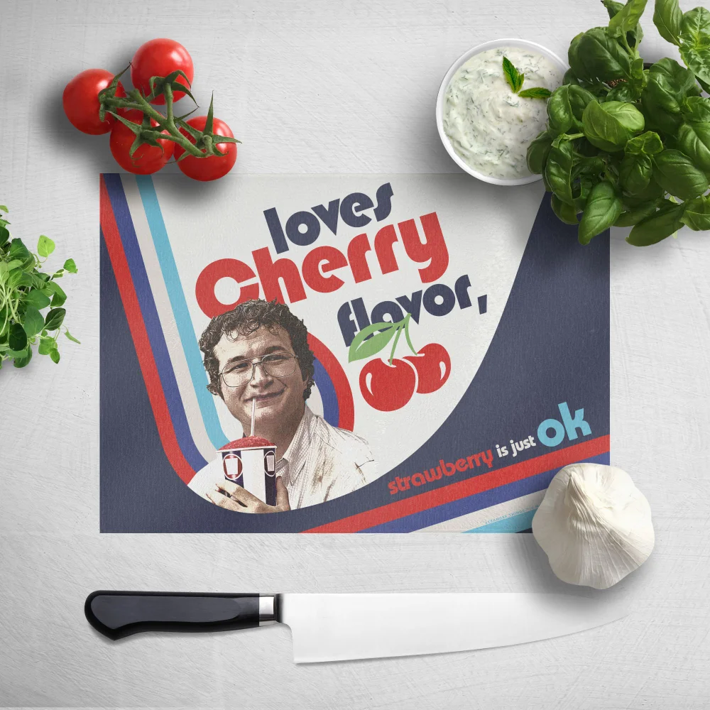 Stranger Things Cherry Flavour Chopping Board Bild 1