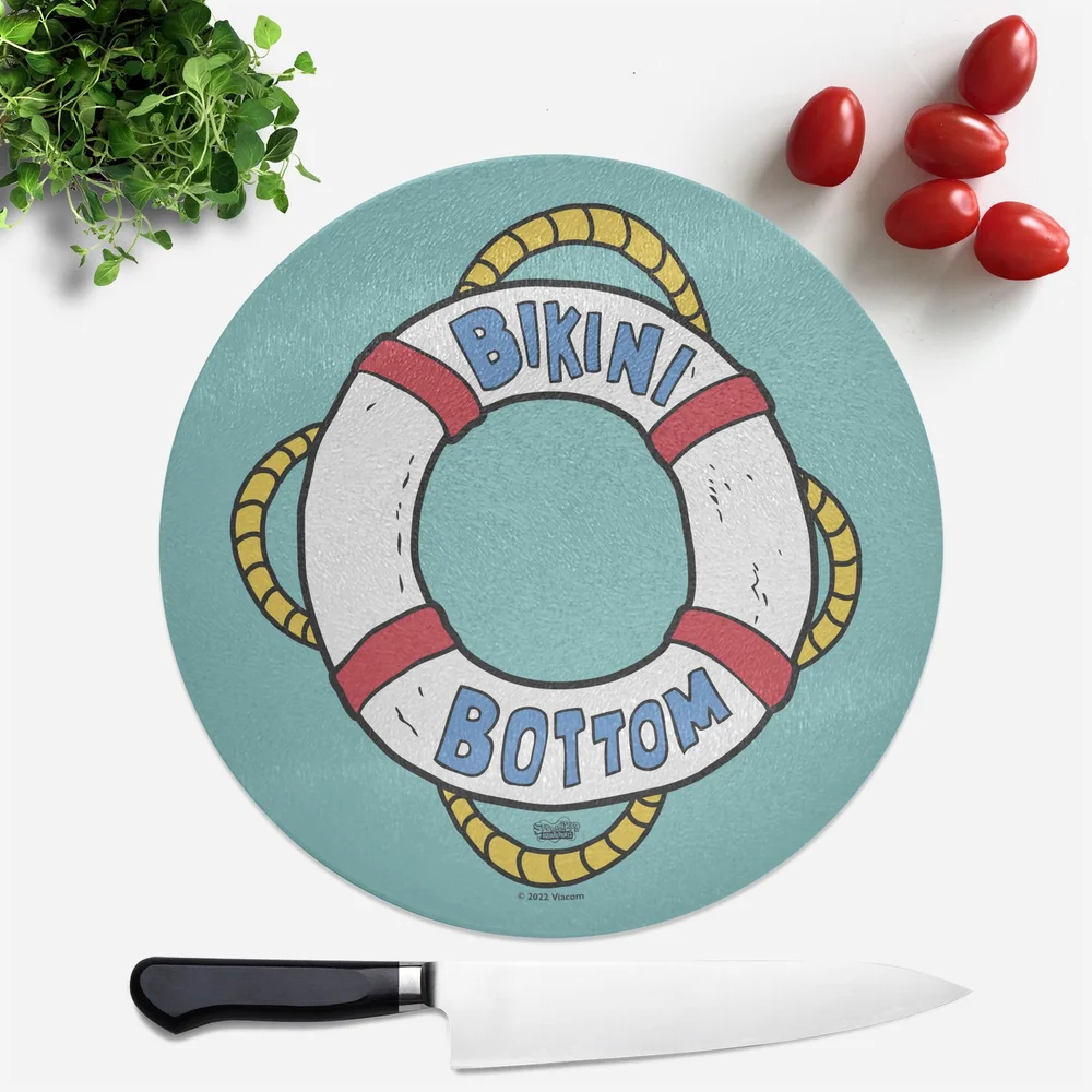 Spongebob Squarepants Bikini Bottom Round Chopping Board Bild 1
