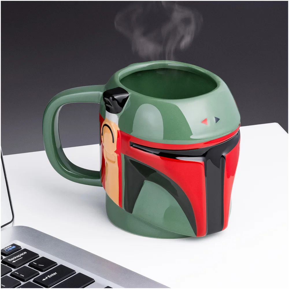 Star Wars Boba Fett Shaped Mug Bild 1