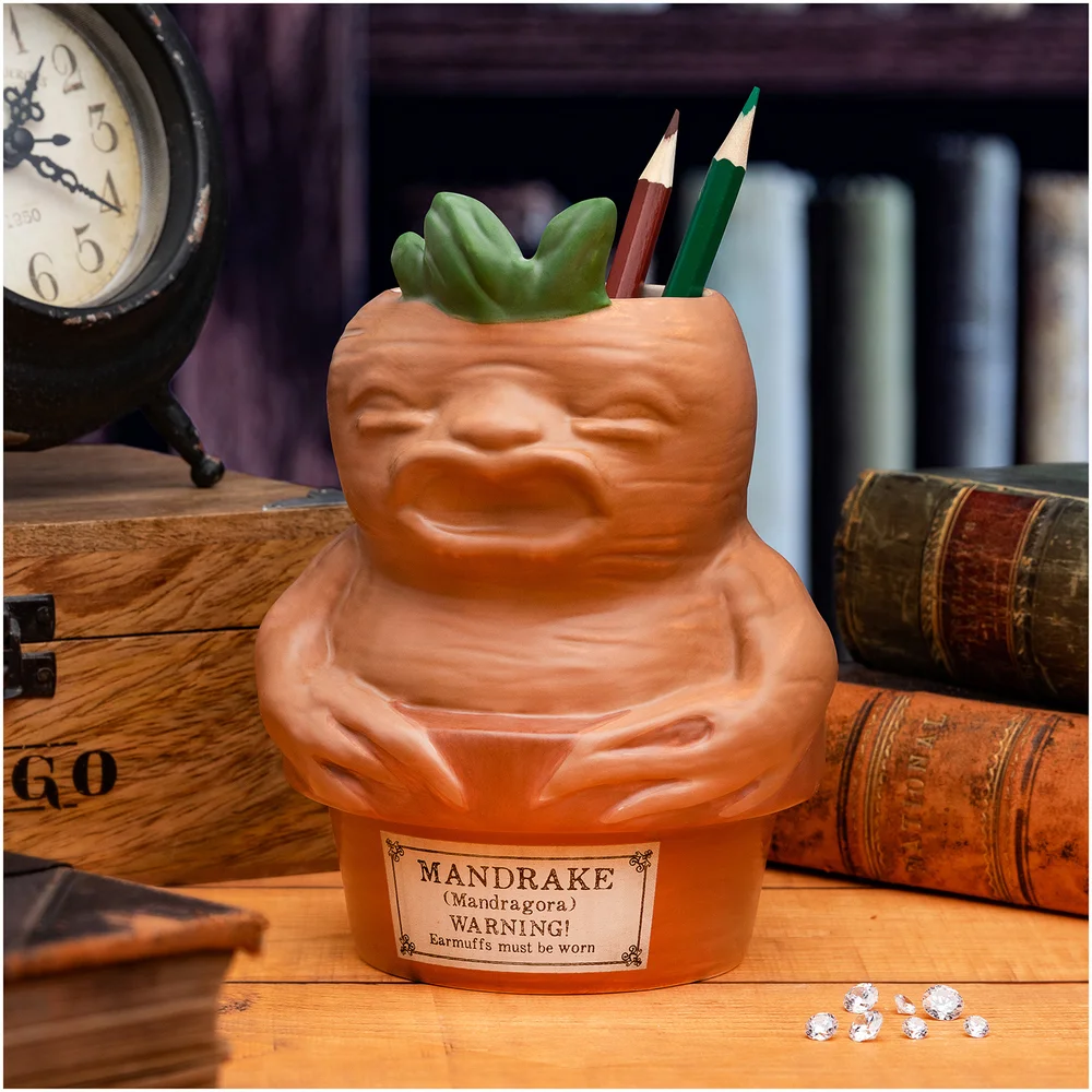 Harry Potter Mandrake Root Pen / Plant Pot Bild 1