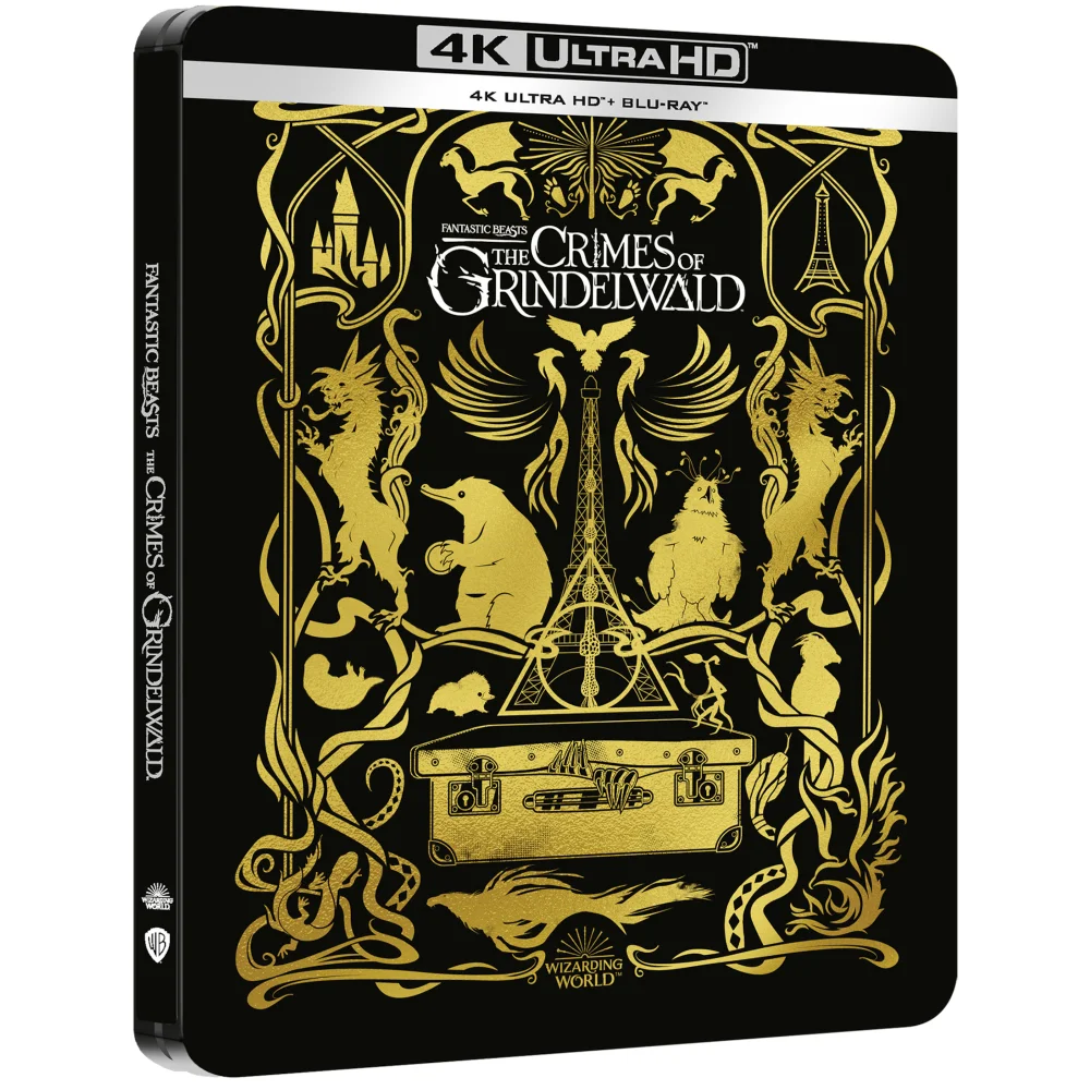 Fantastic Beasts: Crimes of Grindewald Zavvi Exclusive 4K Ultra HD Steelbook (includes Blu-ray) Bild 1