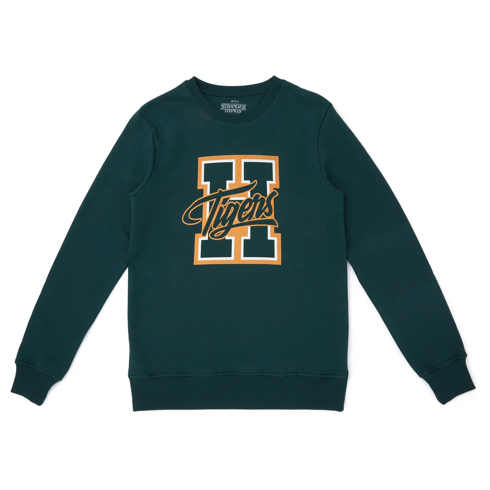Stranger Things H Tigers Sweatshirt - Green - S Bild 1