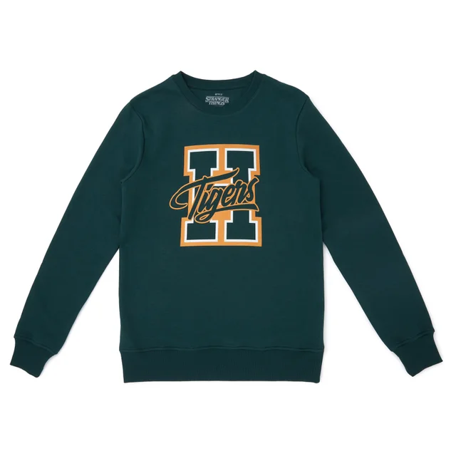 Stranger Things H Tigers Sweatshirt - Green