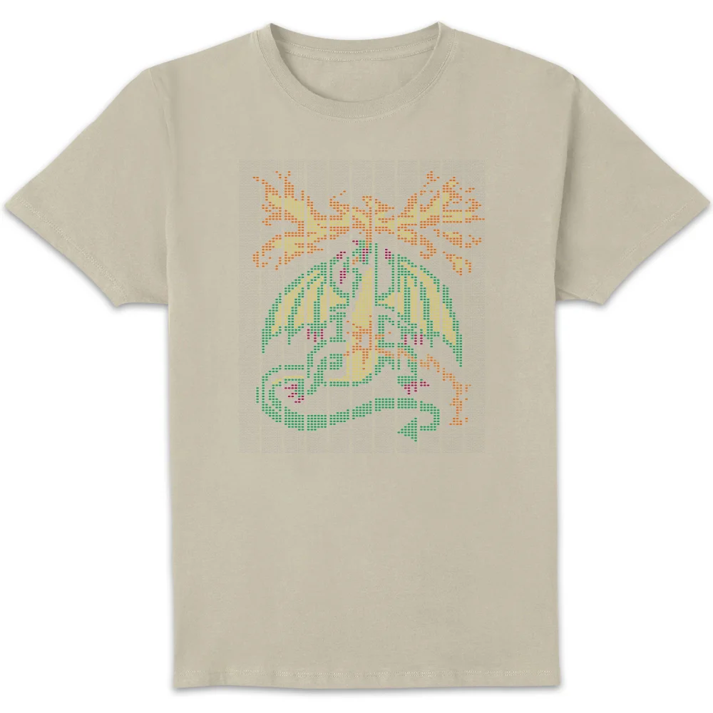Stranger Things Scantron Dragon T-Shirt - Cream - L Bild 1