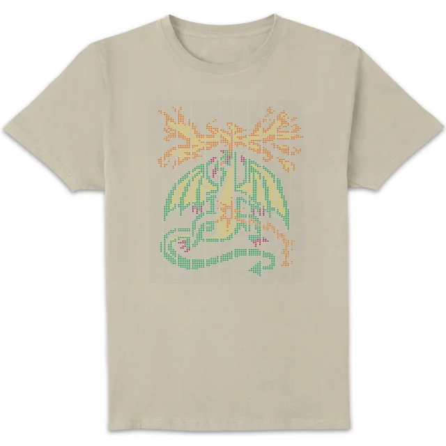 Stranger Things Scantron Dragon T-Shirt - Cream