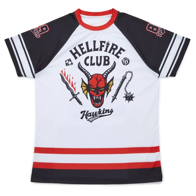 Stranger Things Hellfire Club Team Jersey
