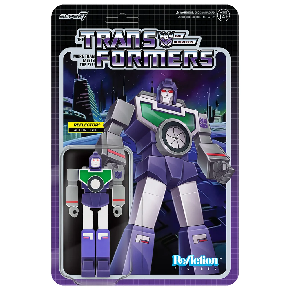 Super7 Transformers Reaction Figure - Reflector Bild 1