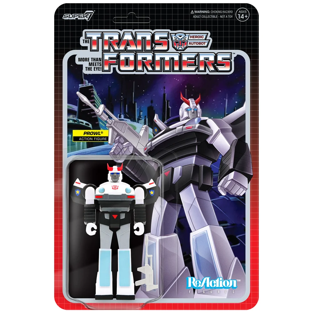 Super7 Transformers Reaction Figure - Prowl Bild 1