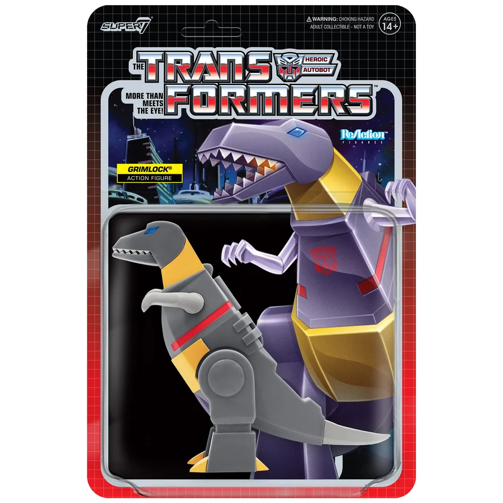 Super7 Transformers Reaction Figure - Grimlock Dino Bild 1