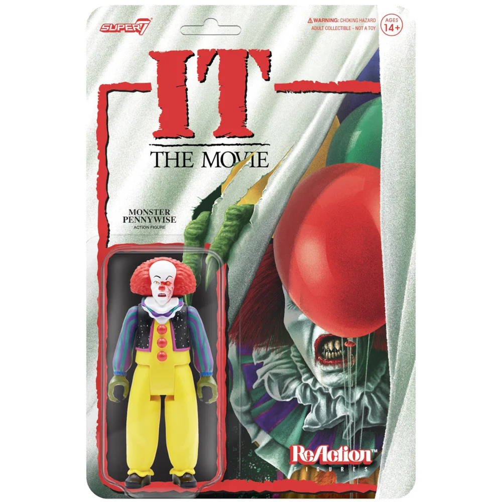 Super7 It Reaction Figure - Pennywise (Monster) Bild 1