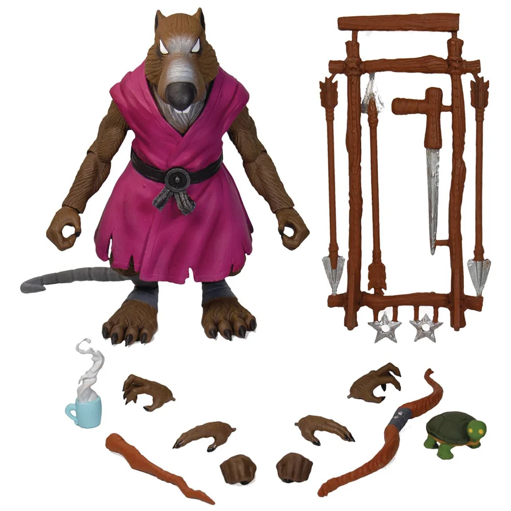 Super7 TMNT Splinter Wave 1 Ultimates Action Figure Bild 1