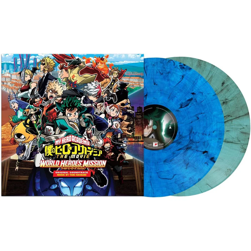 My Hero Academia: World Heroes' Mission 2LP Colour Vinyl Bild 1