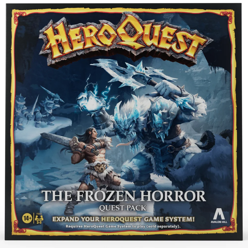 Hasbro Avalon Hill HeroQuest The Frozen Horror Expansion Pack Bild 1