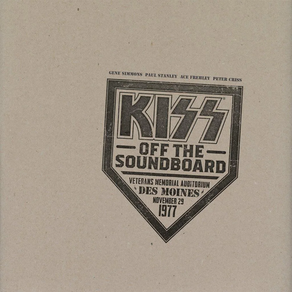 Kiss - Off The Soundboard: Des Moines – November 29, 1977 Vinyl Bild 1