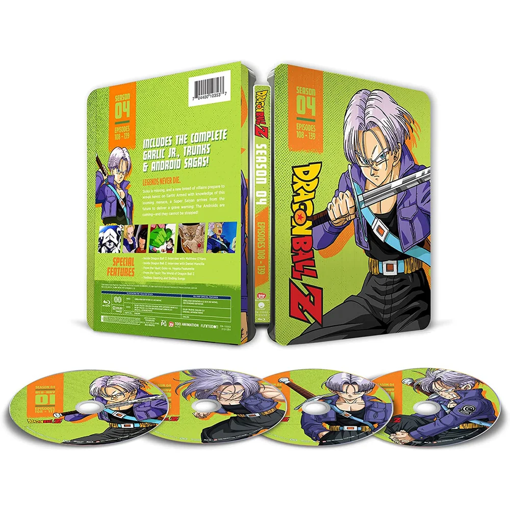 Dragon Ball Z: Season 4 - Limited Edition Steelbook Bild 1
