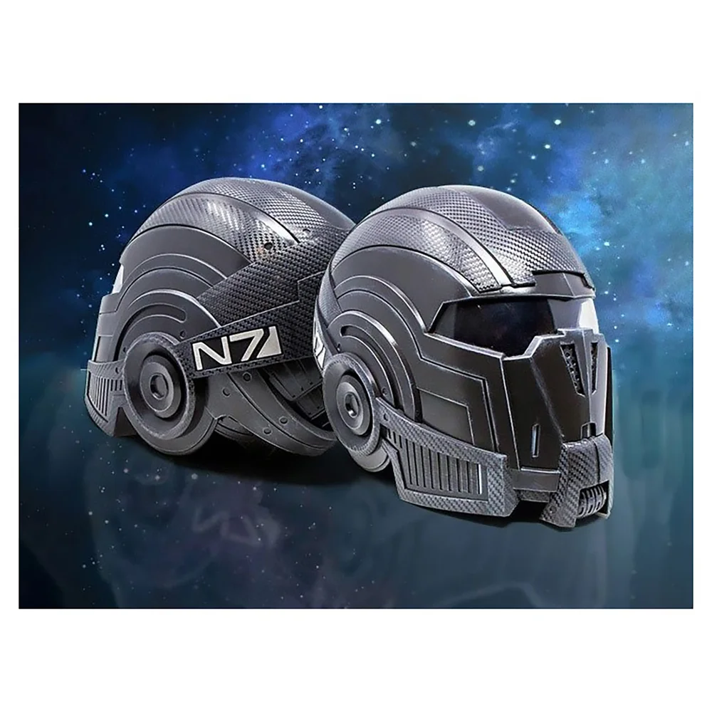 Mass Effect N7 Helmet Andromeda Variant 1/1 Scale Helmet Cosplay Replica Bild 1