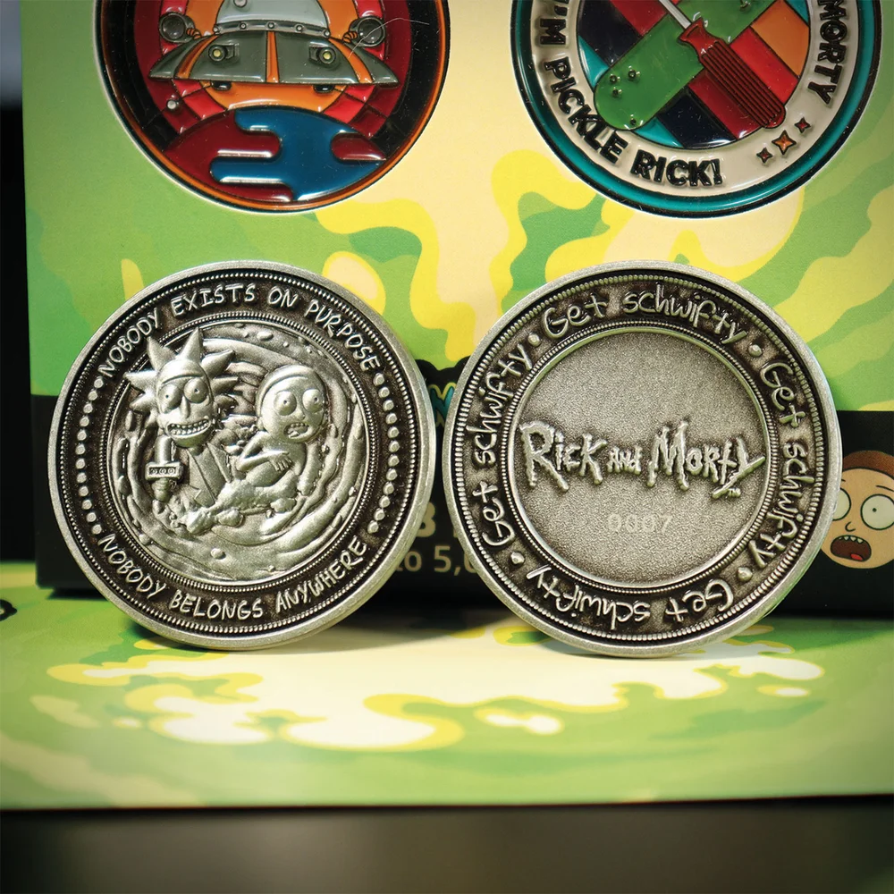Dust! Ricky & Morty Limited Edition Collectible Coin Bild 1