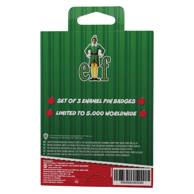 Dust! Elf Limited Edition Pin Badge Set