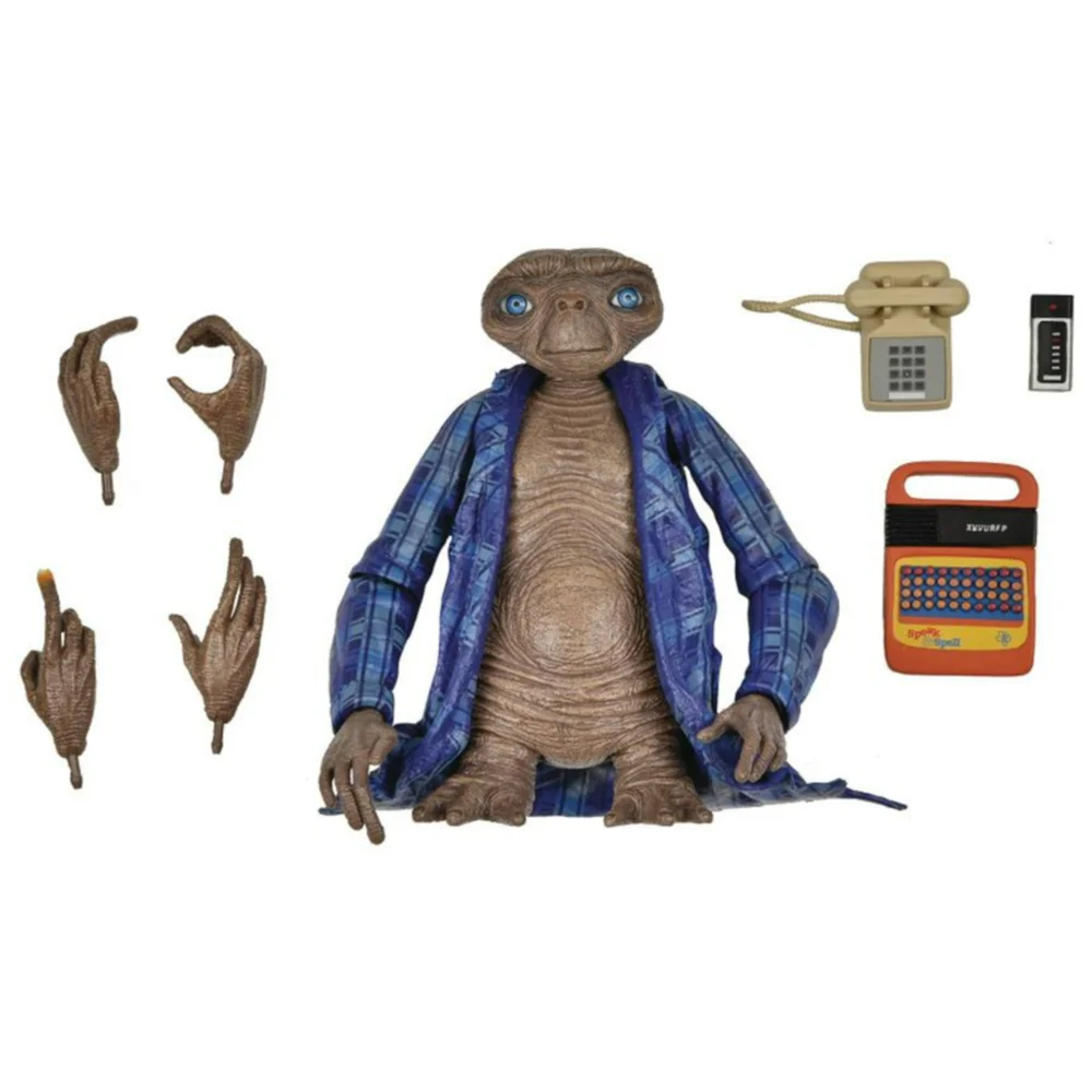 NECA E.T. The Extra-Terrestrial 40th Anniversary Ultimate Telepathic E.T. 7 Inch Scale Action Figure Bild 1