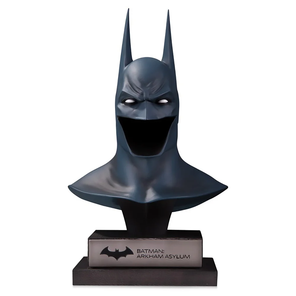 DC Comics - 1/2 Scale Replica: DC Gallery Batcowl - Batman Arkham Asylum (Blue Version) Bild 1