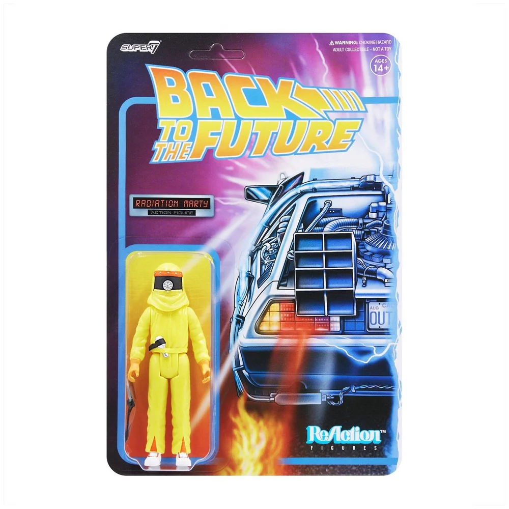 ReAction - 3.75 Inch Action Figure: Back to the Future / Series 2 - Marty McFly (Radiation Suit Version) Bild 1