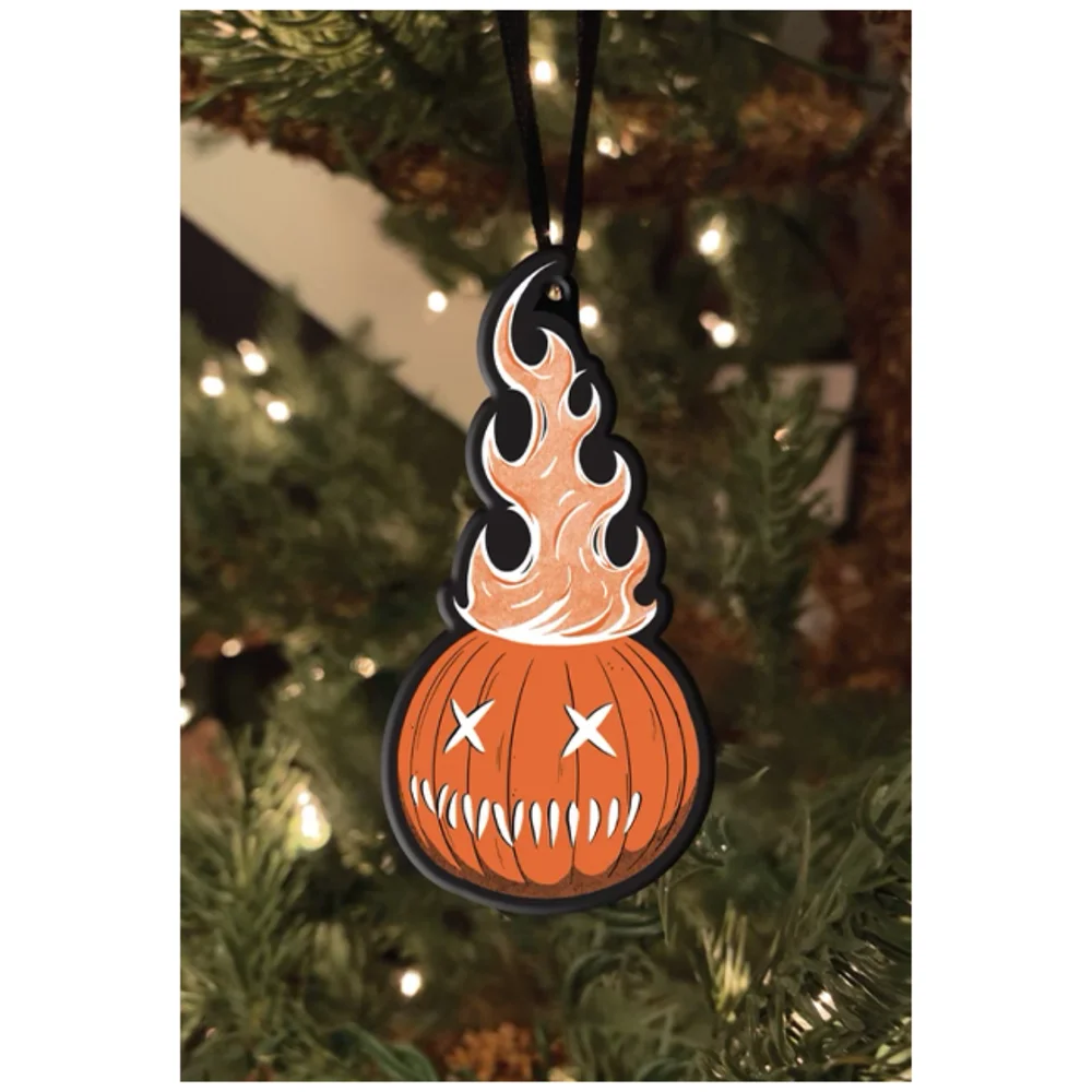Trick or Treat Studios Trick 'r Treat Sam O'Lantern Pumpkin Holiday Horrors Ornament Bild 1