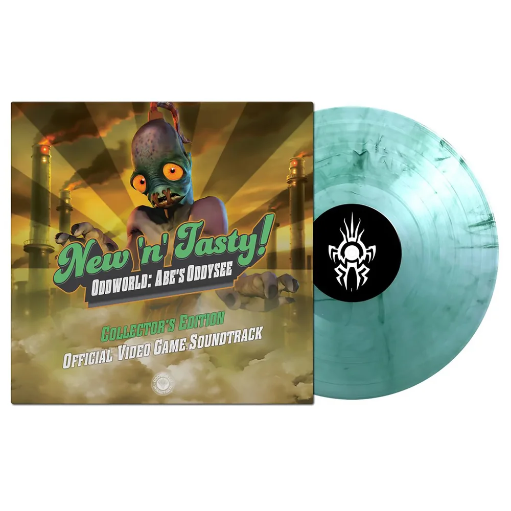 Black Screen Records - Oddworld: New 'n' Tasty (Original Soundtrack) LP Clear/Green Marble Vinyl Bild 1