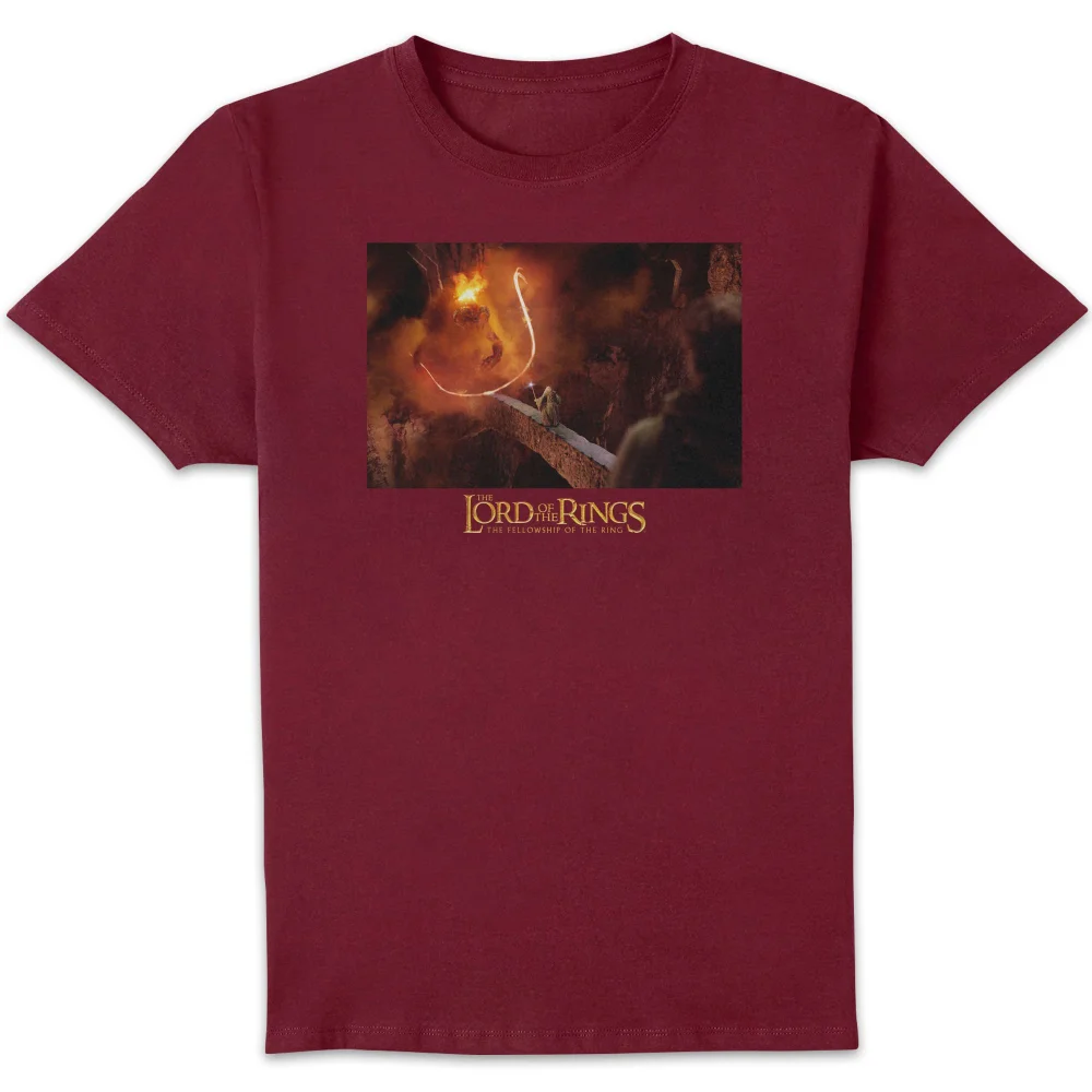 Lord Of The Rings You Shall Not Pass Men's T-Shirt - Burgundy - M Bild 1