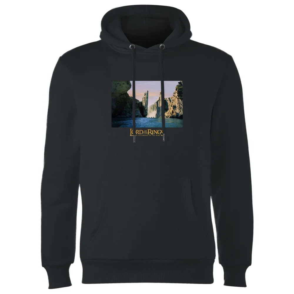 Lord Of The Rings Argonath Hoodie - Black - S Bild 1