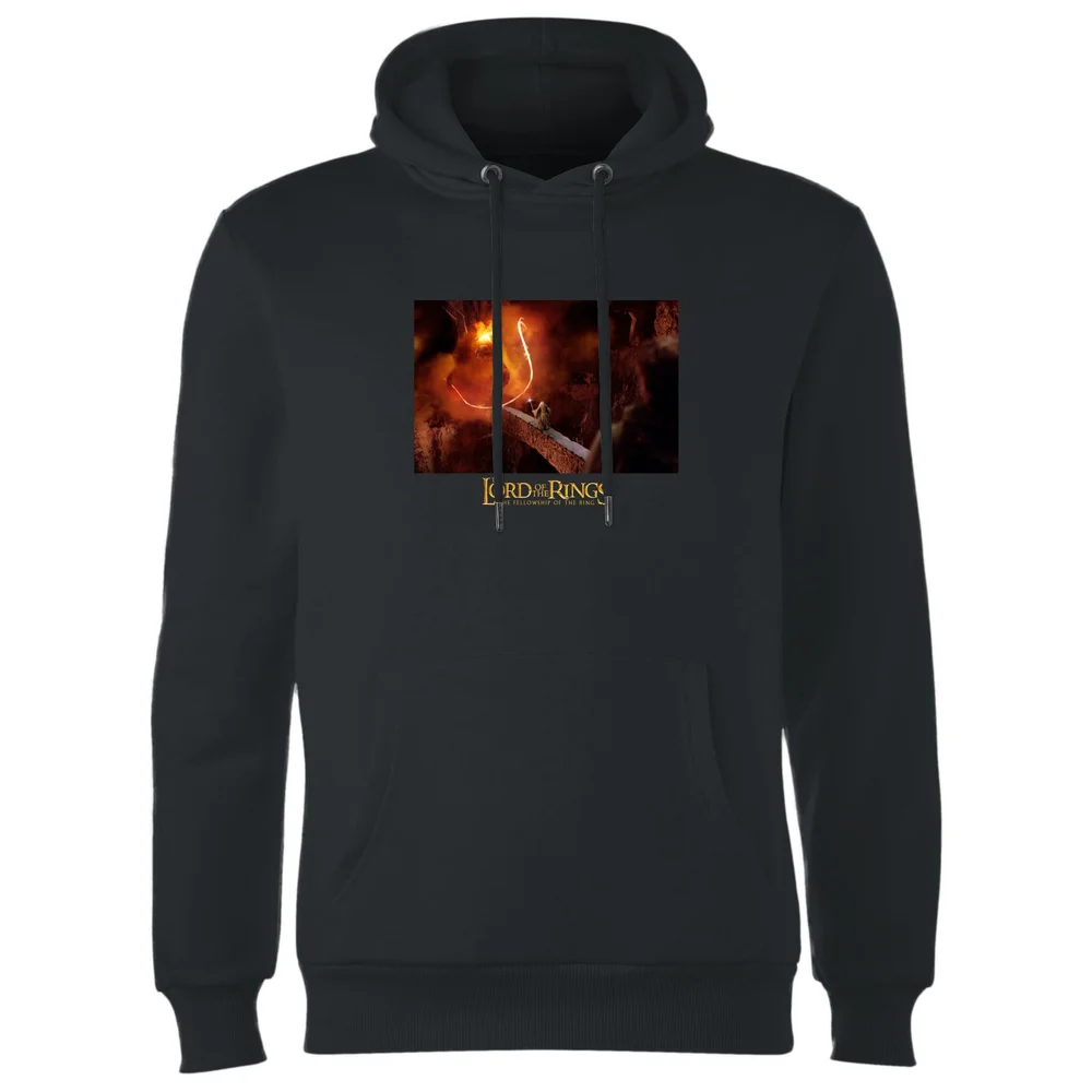Lord Of The Rings You Shall Not Pass Hoodie - Black - S Bild 1