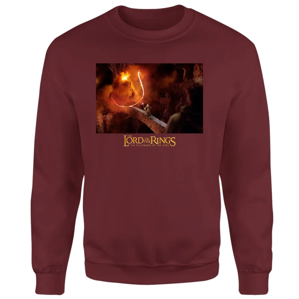 Lord Of The Rings You Shall Not Pass Sweatshirt - Burgundy - S Bild 1